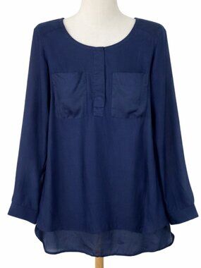 H&M Women's Pocket Blouse Shirt Size 8